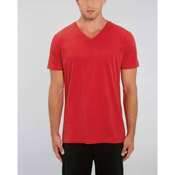 YTWOO Männer Bio T-Shirt mit V-Ausschnitt, nachhaltig & fair hergestellt