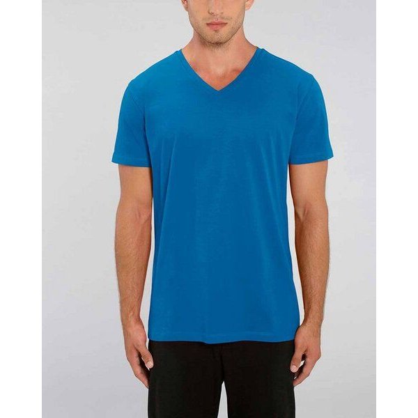 YTWOO Männer Bio T-Shirt mit V-Ausschnitt, nachhaltig & fair hergestellt