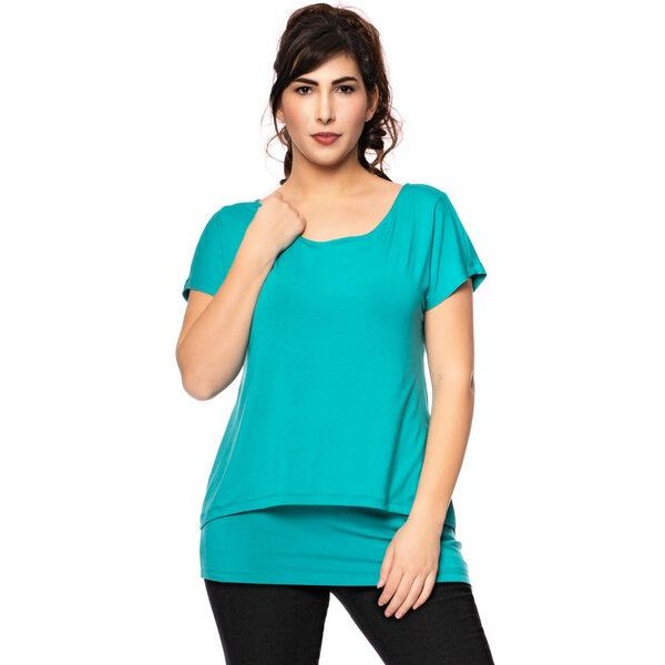 Milchshake APRIL Zweilagiges Umstands- und Stillshirt aus TENCEL Modal