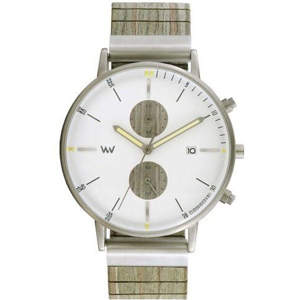 WEWOOD ALBACORE CHRONO SILVER WHITE ARMY