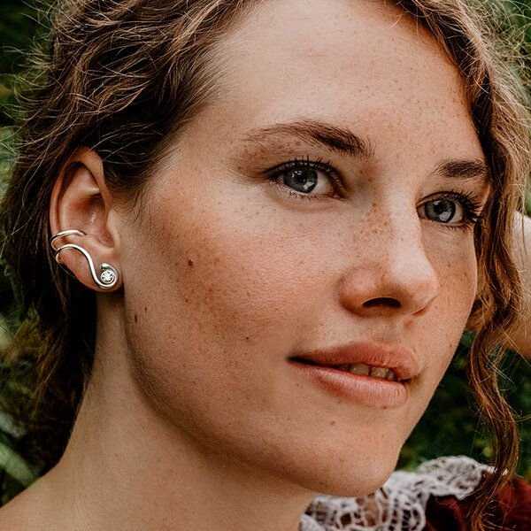 Nella & Sina Ohrring | Christina | Silber, Rosegold, Gold Vermeil