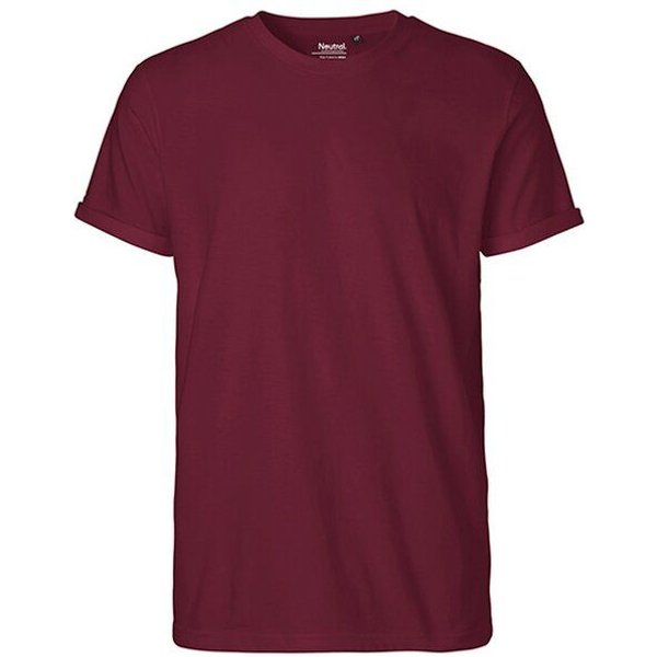 Neutral® Unisex T-Shirt Rollärmel von Neutral Bio Baumwolle Rollsleeve