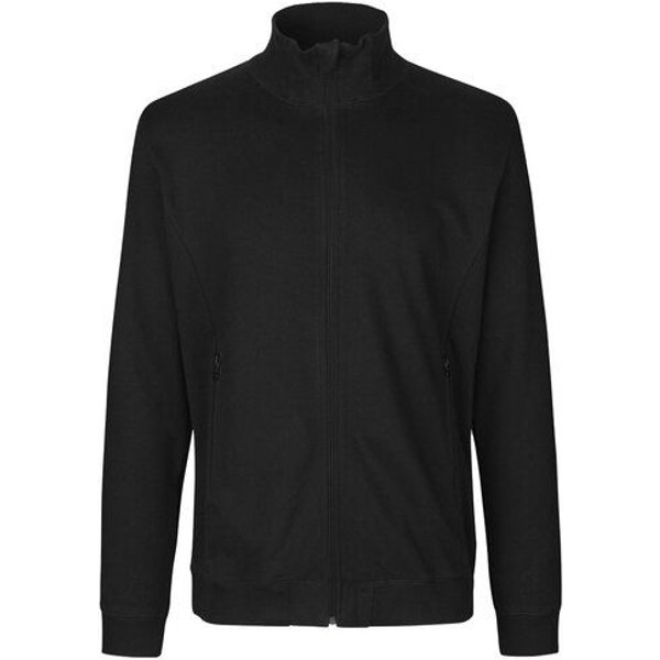 Neutral® Herren Unisex Sweatjacke ohne Kapuze hoher Kragen