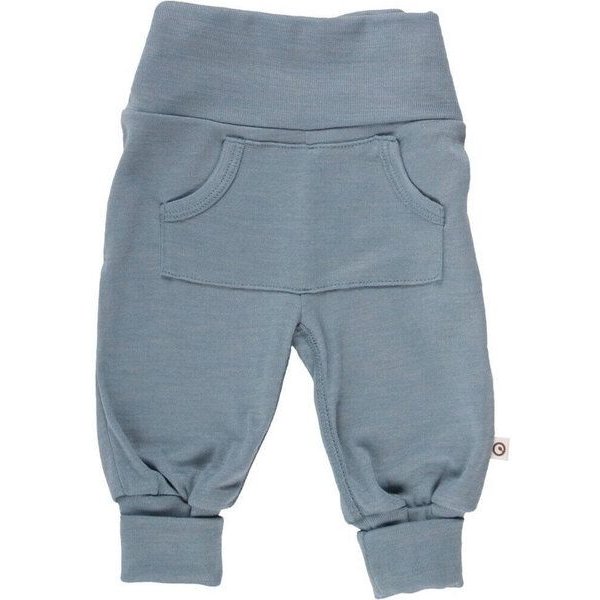 Müsli by Green Cotton Wolle Seide Baby Hose * Lagoon green * | GOTS zertifiziert | Müsli
