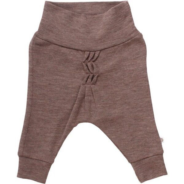 Müsli by Green Cotton Merino Hose | woolly Pleat Pants | GOTS zertifiziert | Müsli