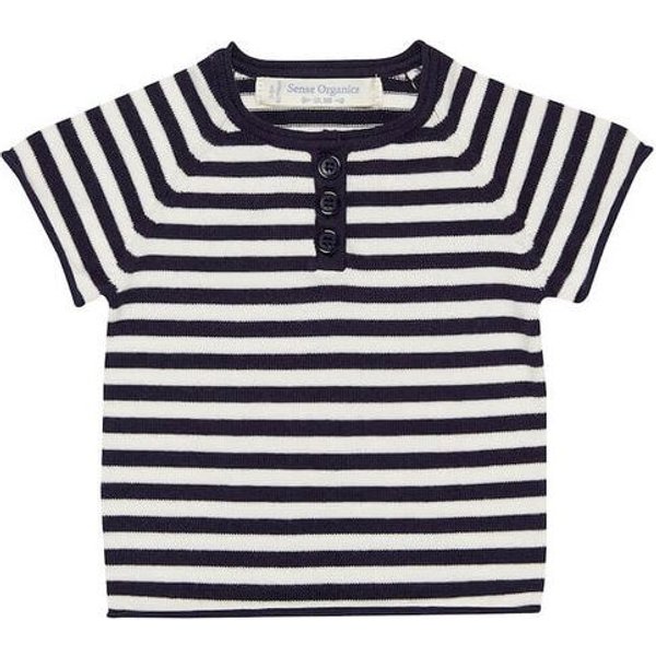 sense-organics Baby Strick Shirt * Rene gelb; navy * GOTS zertifiziert Sense Organics