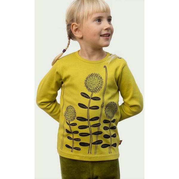 Cmig Waldblumen Langarmshirt für Kinder