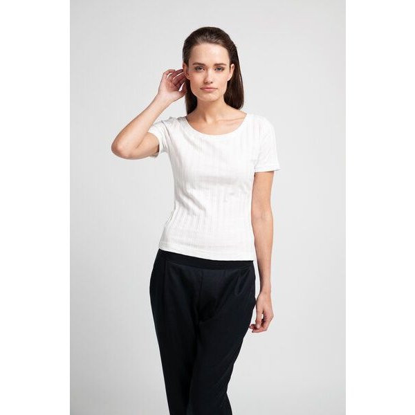SHIPSHEIP CORA - Damen Shirt in Ripp-Optik aus Bio-Baumwolle