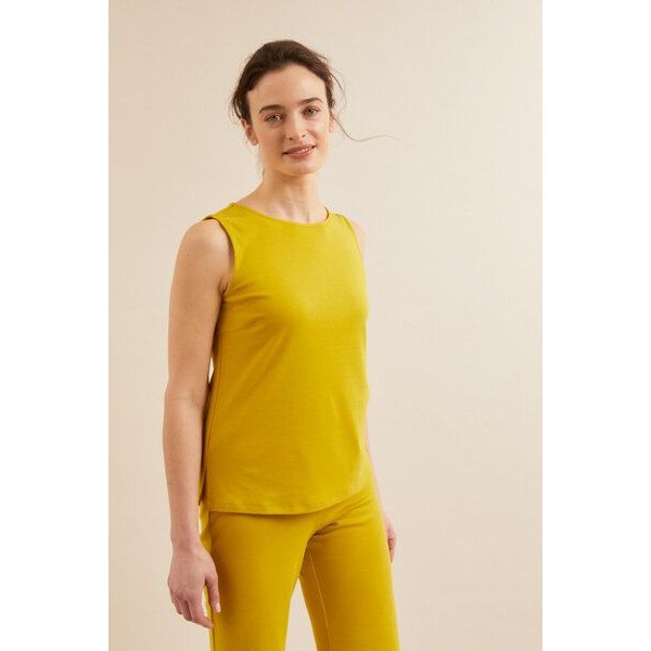 LANIUS Top aus Tencel Lyocell mit Bio-Baumwolle