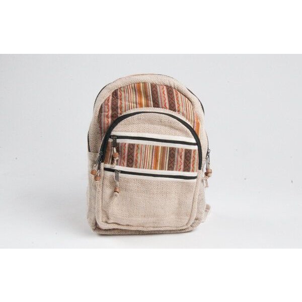 Nepal-Rucksack aus Hanf und Baumwolle von Himal Hemp (Backpack Big)