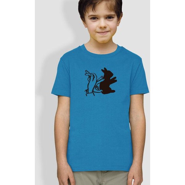 little kiwi Kinder T-Shirt, "Schattenhase"
