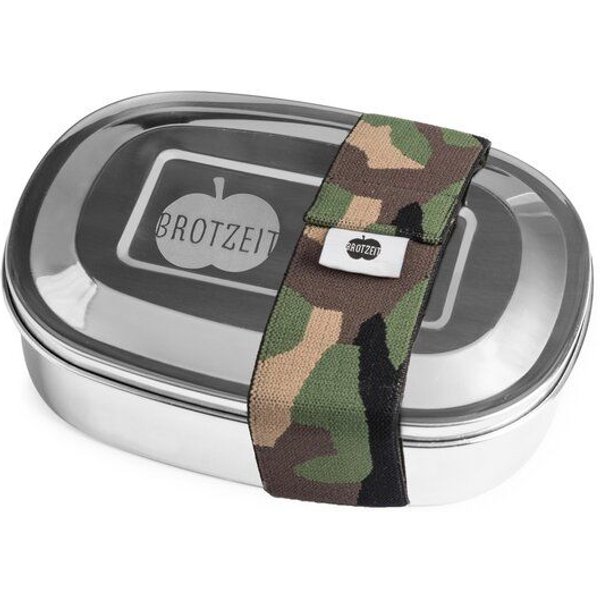 Brotzeit Edelstahl Lunchbox Magic, mit herausnehmbarem Trennsteg
