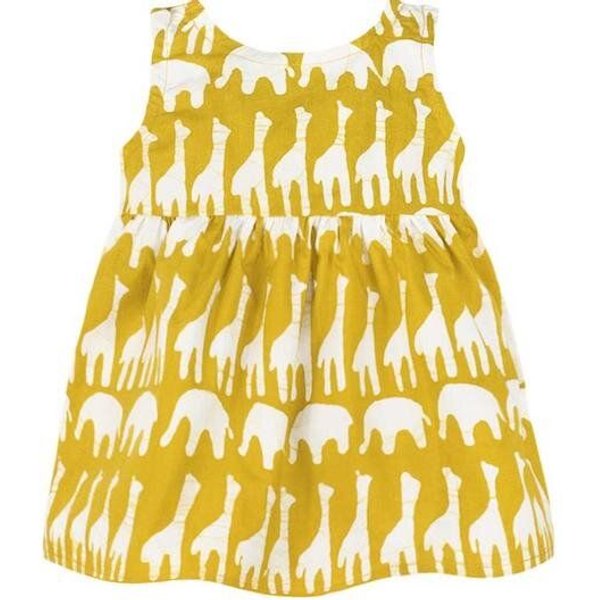 Global Mamas Baby Bio Sonnenkleid - Sahara - Gelb