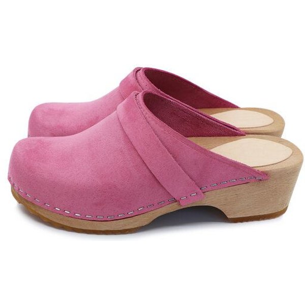 LYCKA - schwedische Holz Clogs von me&myClogs - low heel