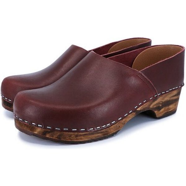 SNÖ - Damen & Herren schwedische Holz Clogs von me&myClogs - low heel
