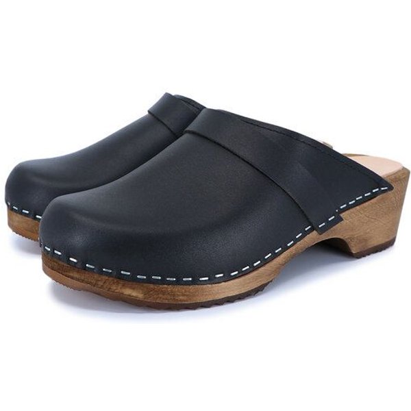 LYCKA - schwedische Holz Clogs von me&myClogs - low heel