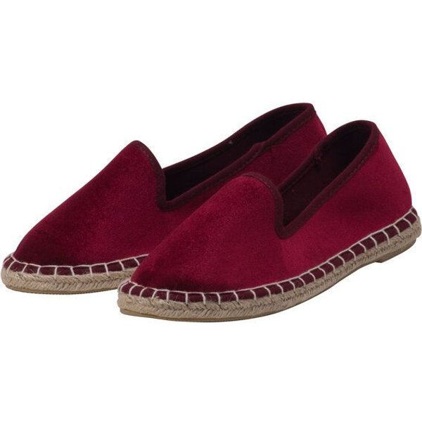 Japanwelt Espadrilles Espadrilles Samtschuhe Pantoffeln Slipper Sommerlatschen Ballerinas