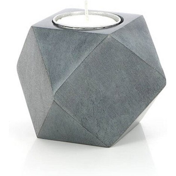 Mitienda Shop Teelichthalter aus Stein geometrisch