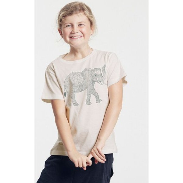 Peaces.bio - handbedruckte Biomode Bio-Kinder T-Shirt "Babyelefant"