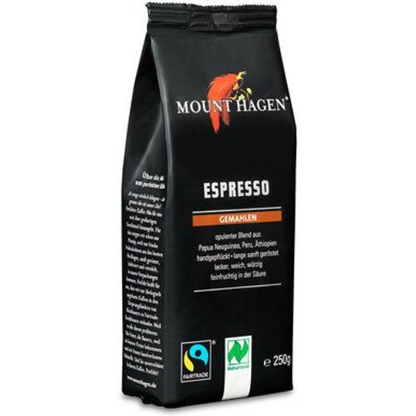Mount Hagen Espresso, 250 g gemahlen (10959)