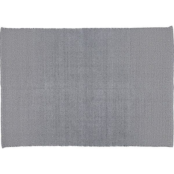liv interior Recycelter Baumwollteppich HERRINGBONE