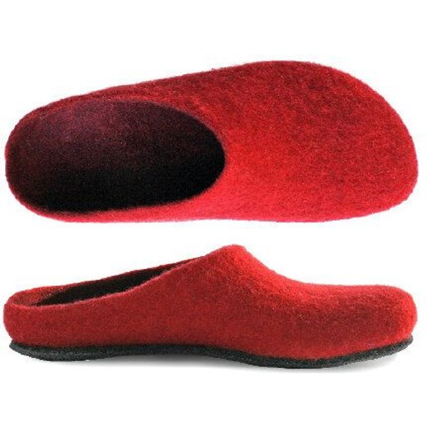Gottstein Magicfelt Filz Hausschuh aus 100 % Schurwolle (Merinowolle) Modell AN-709