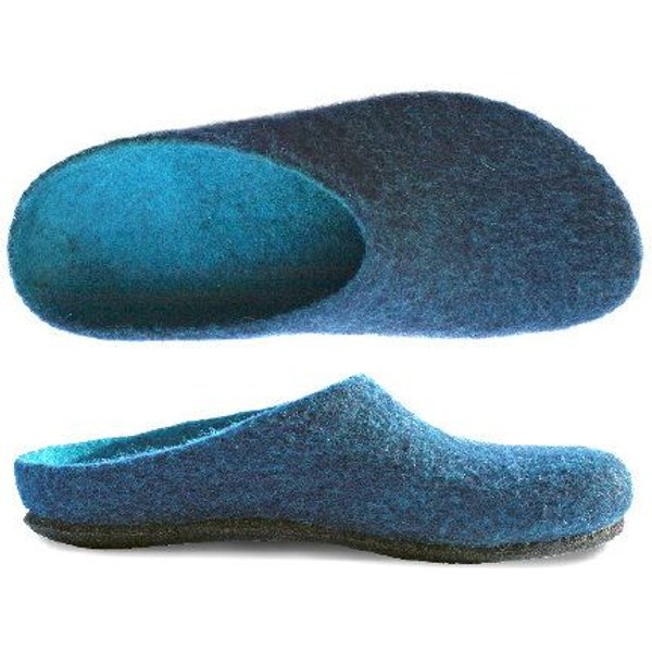 Gottstein Magicfelt Filz Hausschuh aus 100 % Schurwolle (Merinowolle) Modell AN-709