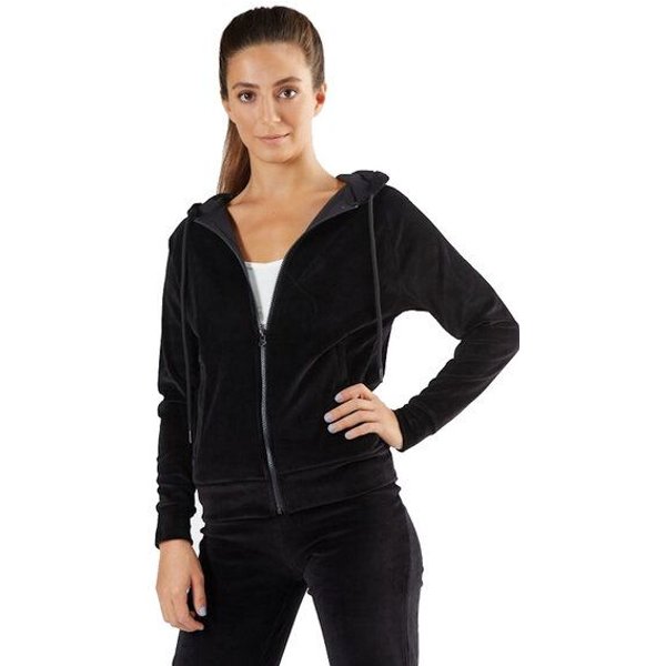 Leela Cotton Damen Nicky Kapuzenjacke Bio-Baumwolle Jacke Hoodie1271