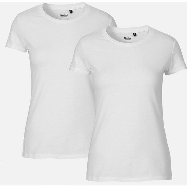 NEUTRAL® Doppelpack Damen Bio T-Shirt - Bio Baumwolle
