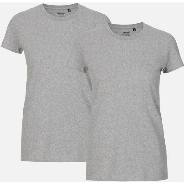 NEUTRAL® Doppelpack Damen Bio T-Shirt - Bio Baumwolle