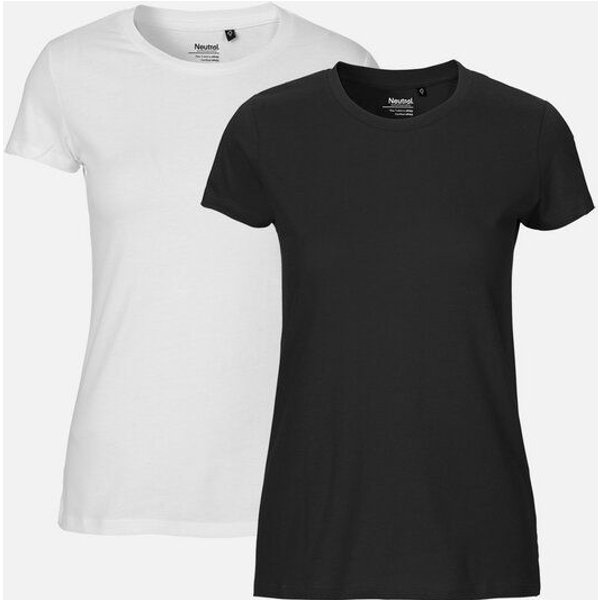 NEUTRAL® Doppelpack Damen Bio T-Shirt - Bio Baumwolle