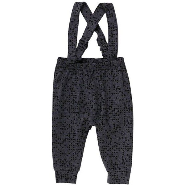 Müsli by Green Cotton Baby Hose mit Trägern *Dreiecke* GOTS zertifiziert | Müsli