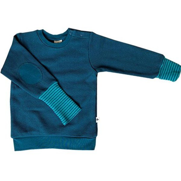 Leela Cotton Sweatshirt Piquestoff Bio-Baumwolle Langarmshirt Sweatpullover