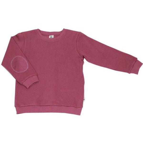 Leela Cotton Sweatshirt Piquestoff Bio-Baumwolle Langarmshirt Sweatpullover