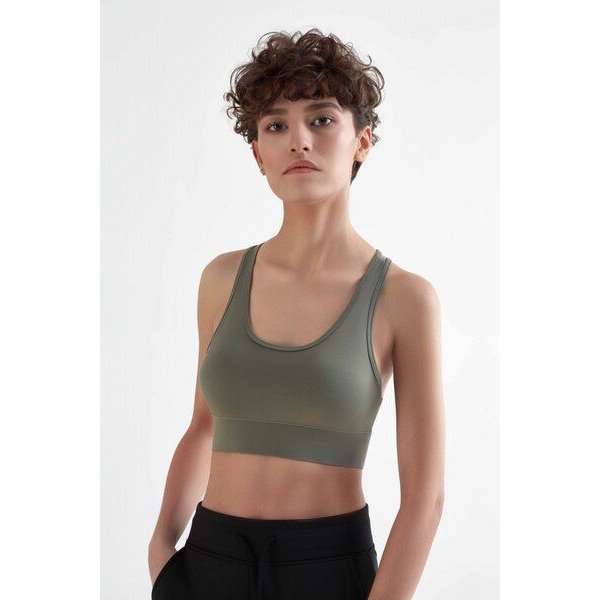 True North 2 er Pack Damen Bustier aus recyceltem Polyester Yoga Sport BH Top T1200