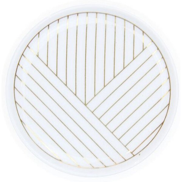 lille mus Schmucktellerchen mit geometrischem Muster