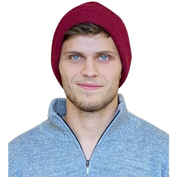 Albwolle Alpaka Wollmütze 100% Alpaka