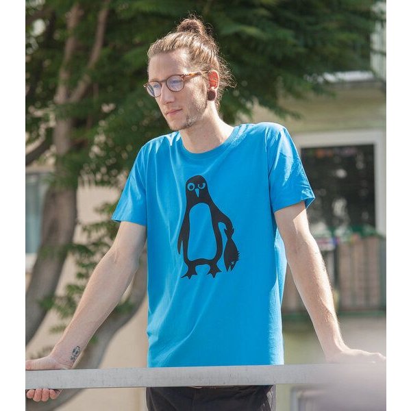 päfjes Pinguin Paul - Fair Wear Männer Bio T-Shirt
