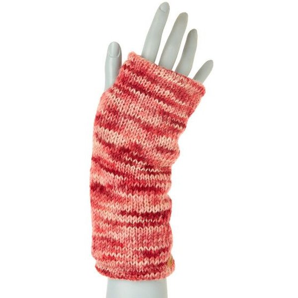 short'n'pietz Schurwollhandstulpen gestreift, handgestrickt