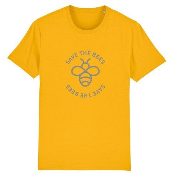 University of Soul Unisex T-Shirt aus Bio-Baumwolle "Save the Bees"