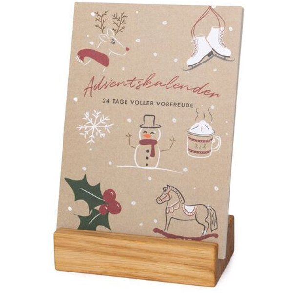 klotzaufklotz Adventskalender mit Karten
