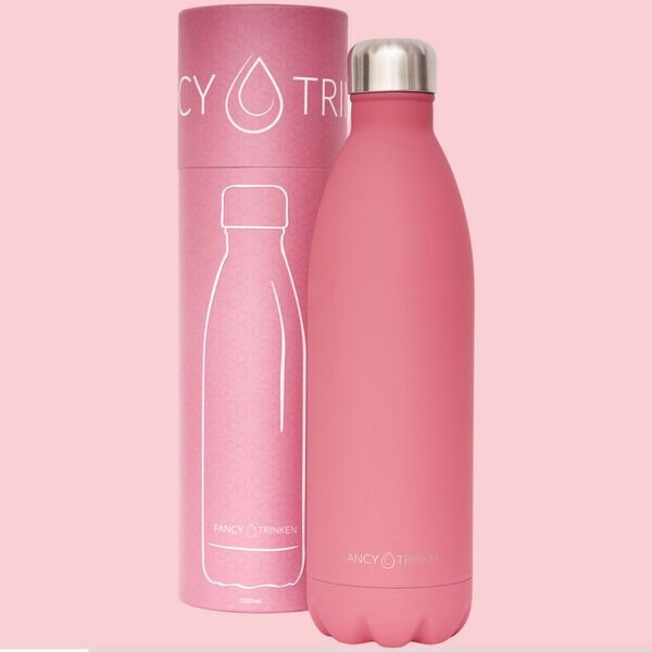 Fancy Trinken Isolierflasche 1 Liter, Trinkflasche aus Edelstahl