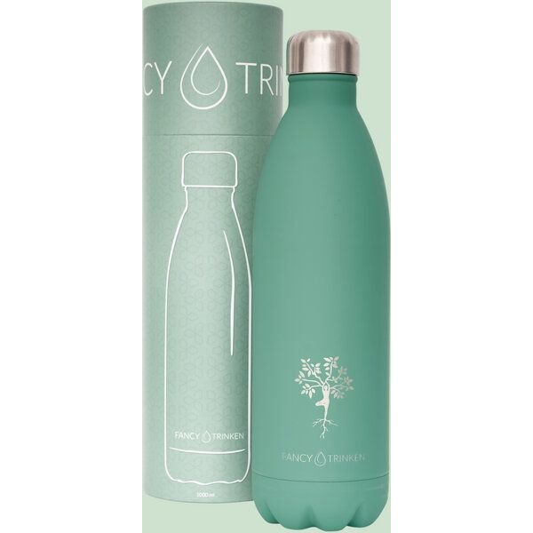 Fancy Trinken Isolierflasche 1 Liter, Trinkflasche aus Edelstahl