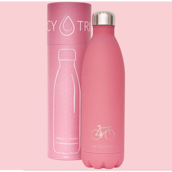 Fancy Trinken Isolierflasche 1 Liter, Trinkflasche aus Edelstahl