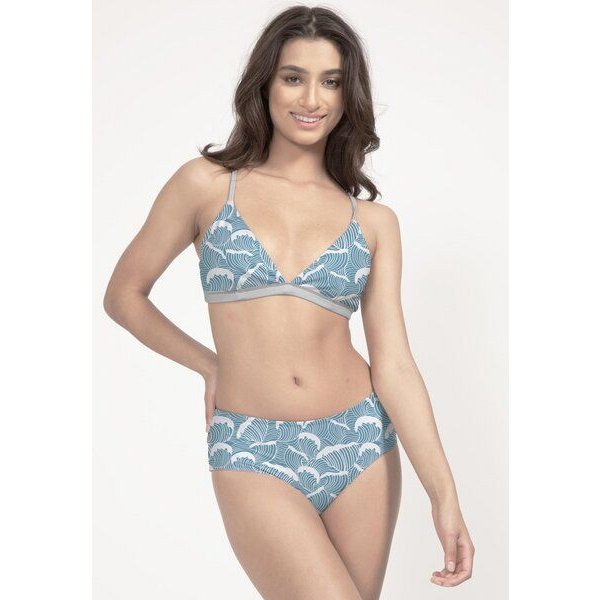 boochen Bikini Top Amami - Wendbares Surf Bikini-Oberteil - Print