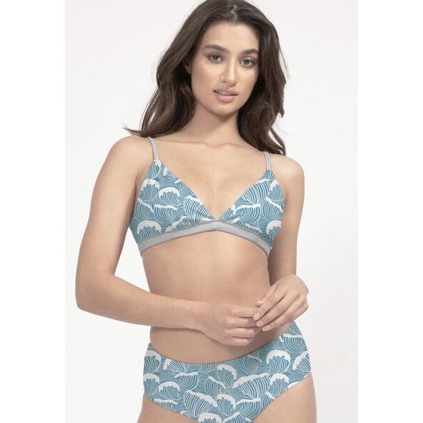 boochen Bikini Top Amami - Wendbares Surf Bikini-Oberteil - Print