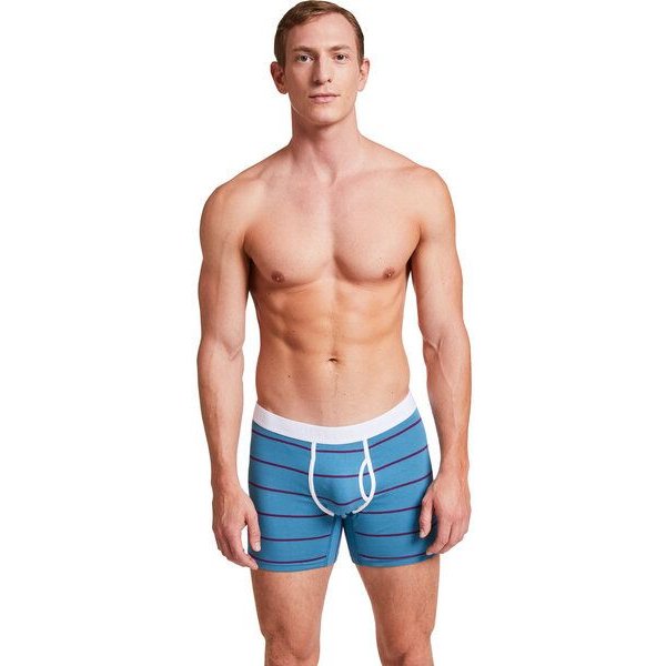 VATTER Boxer Brief "Classy Claus" Blue/Purple Stripes