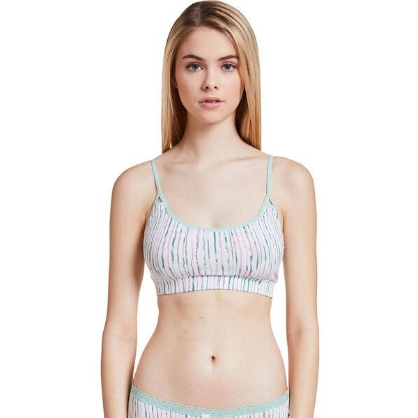 VATTER Bustier "Peppy Paula" Mint Stripes