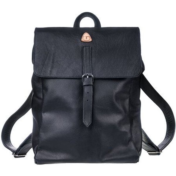 Ritagli di G Damen Leder Laptop Rucksack ALEXA für Studium oder Arbeit - 100% Made in Italy