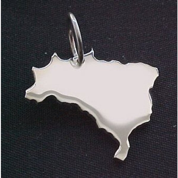 S.W.w. Schmuckwaren BRASILIEN Kettenanhänger in 925 Silber